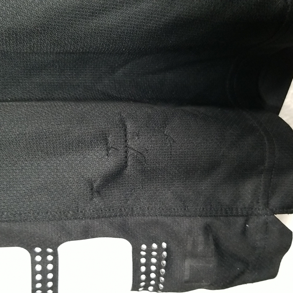 Nike Dri-Fit Boy's Basketball Shorts Black & White Size L with drawstring - Picture 3 of 16